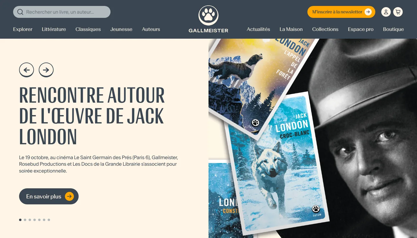 Gallmeister - Page d'accueil, actualités et recherche de livres